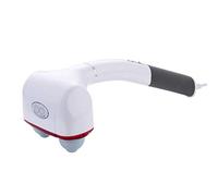 MU Martillo portátil de masaje de mano de alta precisión, cómodo masajeador eléctrico de espalda, palo de masaje de cuerpo vibrante de mano,Blanco