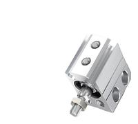 MU6/8/10/12/16/20 Cilindro de rosca macho de instalación gratuita. Estable y eficiente. Alto empuje. larga.(MU20,Stroke6)