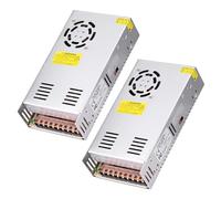 MUALROUS 2 unidades de fuente de alimentación CC 5 V 60 A 300 W CA 110 V/220 V conmutada fuente de alimentación universal para impresora 3D, CCTV, radio, luces LED, proyecto de ordenador