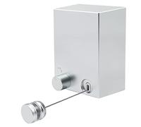 MUALROUS Tendedero retráctil Ajustable 4.2m Ajustable Inoxidable Cuerda Retráctil Pared Montado Pared Retractable Exterior Lnterior Baño Jardín Resistencia Estante de Secado