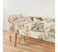 Muaré Mantel Antimanchas Christmas Deer 300 x 155 cm