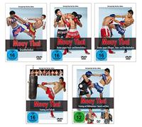 Muay Thai - Die komplette Serie über die Techniken und das Training: Grundtechniken, Konter, Training, Technik und Training mit Weltmeistern [Alemania] [DVD]