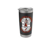 Muay Thai es un luchador sentimiento Deportes de combate Amor Muay Thai Vaso térmico de acero inoxidable de doble pared
