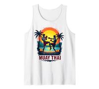 Muay Thai Fighters Kickboxing Artes Marciales Hombres Mujeres Niños Camiseta sin Mangas
