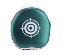 Muay Thai Half Finger Pequeño Objetivo de Entrenamiento de reacción de la Mano pequeña Adecuado para niños y Adultos con Forma de Altura con Taekwondo Mini Hand Densidad de Alta (Verde)