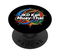 Muay-Thai,.Jeet Kune Do JKD Artes Marciales Mixtas PopSockets PopGrip Adhesivo