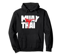 Muay Thai Martial Arts Thai Boxtrainer Amigos tailandés Sudadera con Capucha