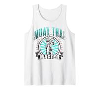 Muay Thai Master Boxing Fighter Artes Marciales Hobby Camiseta sin Mangas