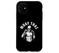 Muay Thai Skeleton Fighter MMA Club Entrenador Artes Marciales Lucha Carcasa para iPhone 11