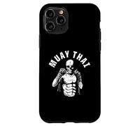 Muay Thai Skeleton Fighter MMA Club Entrenador Artes Marciales Lucha Carcasa para iPhone 11 Pro