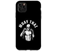Muay Thai Skeleton Fighter MMA Club Entrenador Artes Marciales Lucha Carcasa para iPhone 11 Pro MAX