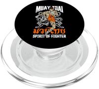 Muay Thai Spirit of Fighter PopSockets PopGrip para MagSafe