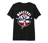 Muay Thai Thailand Martial Art Camiseta Premium