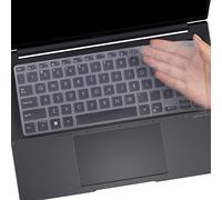 MUBUY-GOL Funda de teclado para portátil ASUS Vivobook S5402 K3402 S3402 M1402 M1405 TN3402 de 14 pulgadas, diseño protector ultradelgado (no compatible con K3400 M3401), transparente