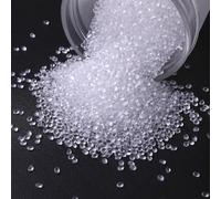 MUBYOK Cuentas de aroma sin aroma de alta calidad de 12 libras para moldes de freshies de coche, sin fragancia de Eva a granel para hacer ambientador, suministros de freshie para automóviles