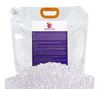 MUBYOK Perlas aromáticas sin perfume de 7 libras para moldes de freshie de coche, sin fragancia, a granel, para hacer ambientador, suministros de freshie para coche, cuentas frescas