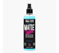 Muc Off Acabado mate, 250 mililitros - Protector de alta calidad y spray de detalles para acabados mate y satinado - para uso en bicicletas y motocicletas, azul