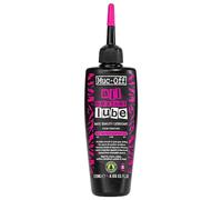 Muc-Off All Weather Chain Lube - Aceite para cadena para todo tipo de climas, 120 ml, grasa lubricante biodegradable, para cadena de bicicleta, para todo tipo de bicicletas, formulado para todas las