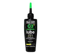 Muc-Off C3 Ceramic Dry Chain Lube, 120 Ml - Lubricante de Cadena de Bicicleta con Tinte Trazador UV - Lubricante de Bicicleta Formulado para Condiciones Climáticas Secas y con Polvo