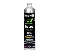 Muc-Off C3 Ceramic Dry Chain Lube, 300 Ml - Lubricante de Cadena de Bicicleta con Tinte Trazador UV - Lubricante de Bicicleta Formulado para Condiciones Climáticas Secas y con Polvo