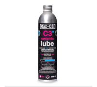 Muc-Off C3 Ceramic Wet Chain Lube, 300 Ml - Lubricante de Cadena de Bicicleta con Tinte Trazador UV - Lubricante de Bicicleta Formulado para Condiciones Climáticas Húmedas y Adversas