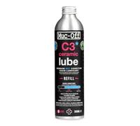Muc-Off C3 Ceramic Wet Chain Lube, 300 Ml - Lubricante de Cadena de Bicicleta con Tinte Trazador UV - Lubricante de Bicicleta Formulado para Condiciones Climáticas Húmedas y Adversas