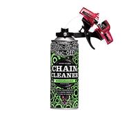 Muc-Off Chain Doc - Limpiacadenas con Cepillos Giratorios | La herramienta limpia todos los lados de la cadena e incluye 400ml de limpiador para un lavado completo.
