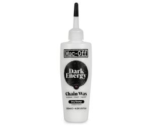 Muc-Off Dark Energy - Cera para cadenas de bicicleta (120 | Cera de goteo de alto rendimiento para una conducción limpia, rápida y silenciosa en condiciones de sequía y humedad