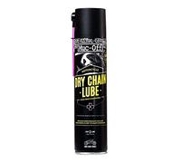 Muc-Off Dry Motorcycle Chain Lube, 400 Ml - Lubricante de Cadena de Moto - Spray Lubricante para Cadena de Moto - Formulado para Ambientes Secos