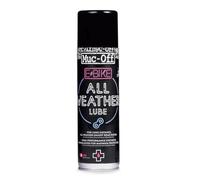 Muc-Off E-Bike All-Weather Chain Lube, 250 Ml - Lubricante de Cadena de Bicicleta E-Bike con Tinte UV - Lubricante de Bicicleta Eléctrica - Formulado para Todas las Condiciones Climáticas