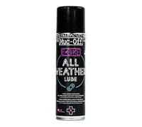 Muc-Off E-Bike All-Weather Chain Lube, 250 Ml - Lubricante de Cadena de Bicicleta E-Bike con Tinte UV - Lubricante de Bicicleta Eléctrica - Formulado para Todas las Condiciones Climáticas
