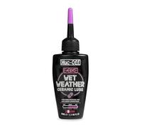 Muc-Off E-Bike Wet Chain Lube, 50 Ml - Lubricante de Cadena de Bicicleta E-Bike con Tinte Trazador UV - Lubricante de Bicicleta Eléctrica - Formulado para Ambientes Húmedos
