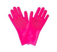 Muc-Off Guantes con Cerdas, Medianos - Guantes de Silicona Mágicos Reutilizables para Kit de Limpieza de Bicicleta y Moto - Resistentes al Calor y sin BPA