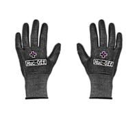 Muc-Off Guantes de Mecánico, Medianos - Guantes de Trabajo sin Látex, Guantes Anticortes para Mantenimiento de Bicicletas y Motos - Lavables a Máquina