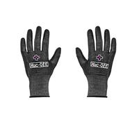 Muc-Off Guantes de Mecánico, Medianos - Guantes de Trabajo sin Látex, Guantes Anticortes para Mantenimiento de Bicicletas y Motos - Lavables a Máquina