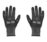 Muc-Off Guantes de Mecánico, XXL - Guantes de Trabajo sin Látex, Guantes Anticortes para Mantenimiento de Bicicletas y Motos - Lavables a Máquina