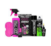 Muc-Off Kit de Limpieza de Bicicleta Electrica, Cuidados Esenciales para la Bicicleta - Productos Imprescindibles para Limpiar y Proteger tu eBike