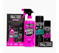 Muc-Off Kit de limpieza, protección y lubricación de motocicletas