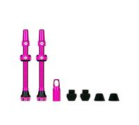 Muc-Off Kit Válvulas Tubeless V2 - Rosa, 44mm, Par