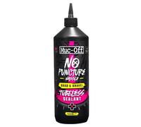 MUC-OFF | Líquido Sellante Antipinchazos Tubeless Carretera-Gravel 500ml - Líquido sellante desarrollado en colaboración con equipos Pro Tour para oferecer el máximo rendimiento. Sella pinchazos BLACK