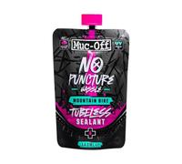 Muc-Off MTB Tubeless Sealant, 140 Ml - Sellador de Neumáticos para Reparación de Rueda de Bicicleta Con Trazador UV - Sellador de Ruedas para Agujeros de Hasta 6 mm