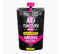 Muc Off Sellador sin cámara para Carretera y Grava sin pinchazos, 80 ml, sellador de neumáticos sin cámara para reparación de pinchazos de Bicicleta, sellador Duradero para neumáticos de Carretera,