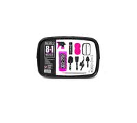 MUC-OFF Set de limpieza de bicicletas 8 en 1 negro