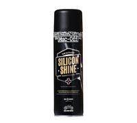 Muc-Off Silicon Shine Abrillantador de Moto de Silicona Líquida, 500 ML - Spray Protector de Moto Abrillantador para un Acabado Luciente - Protege y Ayuda a Prevenir la Adherencia de la Suciedad