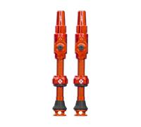 Muc-Off Válvulas Tubeless Big Bore Lite naranja