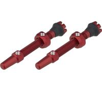 Muc-Off Válvulas Tubeless V2 rojo SV 44 mm