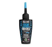 Muc-Off Wet Chain Lube, 50 Ml - Lubricante de Cadena de Bicicleta Biodegradable - Lubricante de Bicicleta Formulado para Ambientes Húmedos - Apto para Todo Tipo de Bicicletas