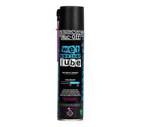 Muc-Off Wet Weather Lube, 400 Ml - Lubricante de Cadena de Bicicleta Biodegradable - Lubricante de Bicicleta que Destaca en Largas Distancias - Formulado para Condiciones Climáticas Húmedas