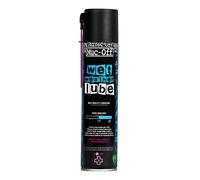 Muc-Off Wet Weather Lube, 400 Ml - Lubricante de Cadena de Bicicleta Biodegradable - Lubricante de Bicicleta que Destaca en Largas Distancias - Formulado para Condiciones Climáticas Húmedas