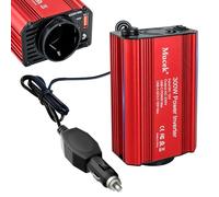 Mucek Inversor de corriente de 300 W, 12 V a 230 V, 12 V, 230 V, inversor de 12 V y 220 V con PD 65 W y puertos USB QC3.0 de 18 W, convertidor de corriente para coche, carga tu teléfono móvil portátil